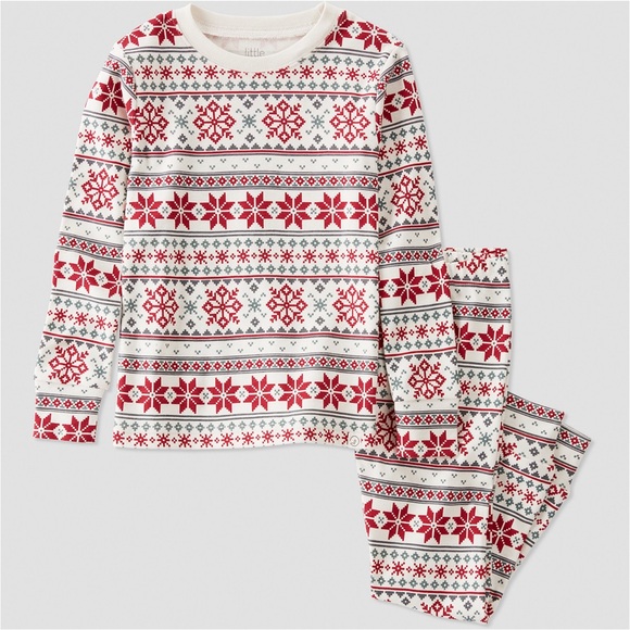 Set of 2 Carter's Little Planet Holiday Pajamas -3T - Picture 1 of 6